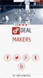 Mobile Screenshot of dealmakersmachinery.com